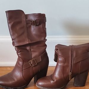 Brown boots